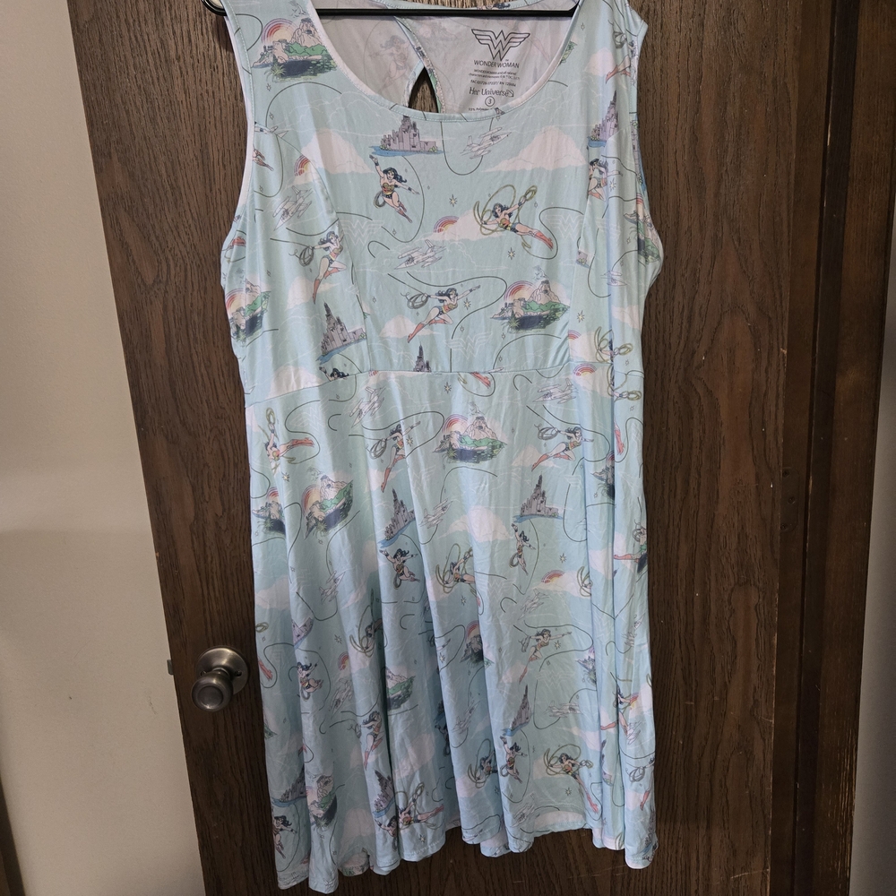 Her Universe Light Blue Wonder Woman Dress